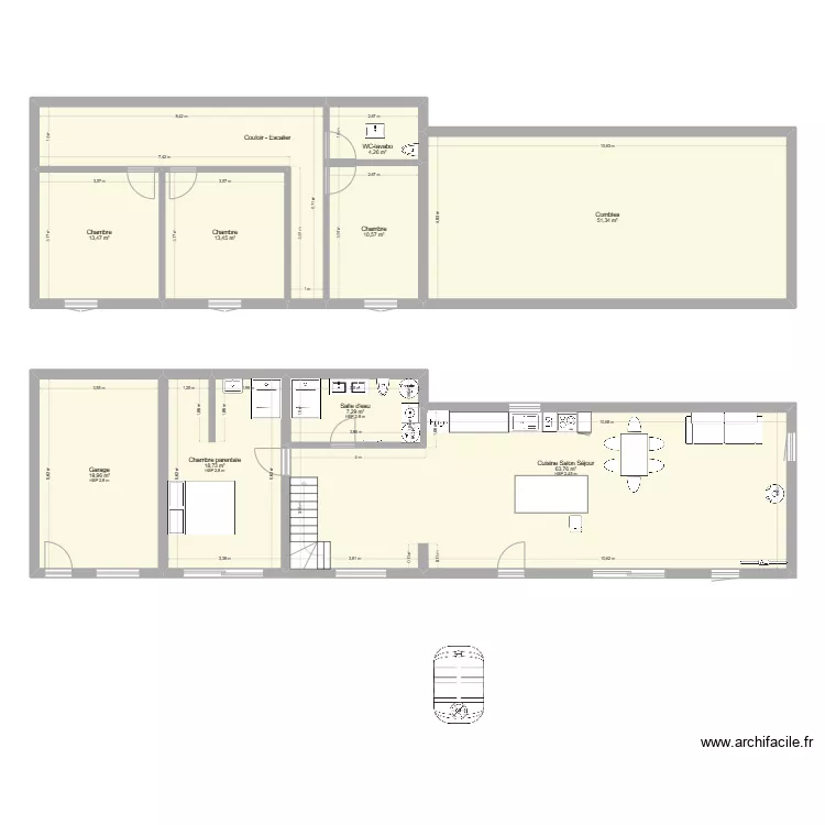 fontaine maria. Plan de 