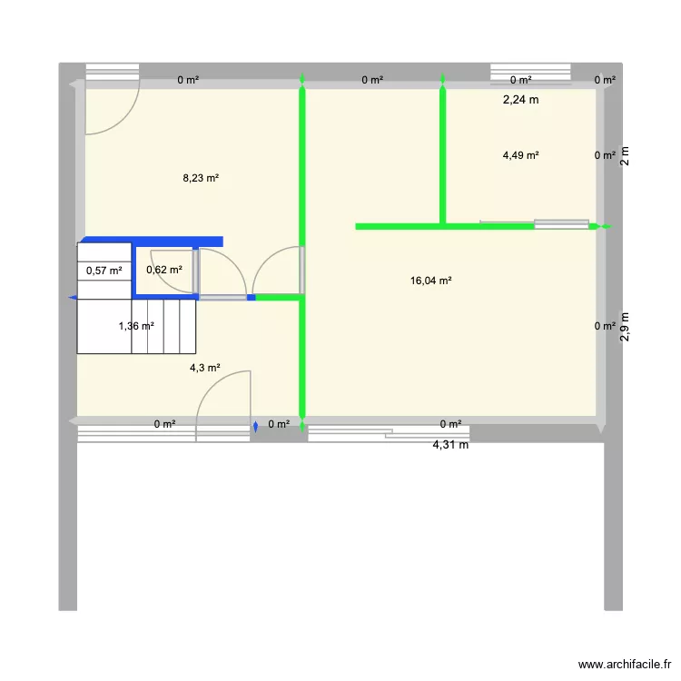 PLAN_N0_MAISON_LE_BUGUE_ÉLECTRICITÉ_PC. Plan de 16 et 36 m² PLAN_N0_MAISON_LE_BUGUE_ÉLECTRICITÉ_PC. Plan de 16 et 36 m²
