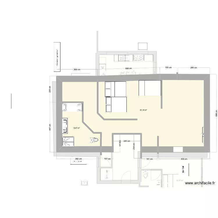 haut sp&eacute;cial enfant. Plan de 