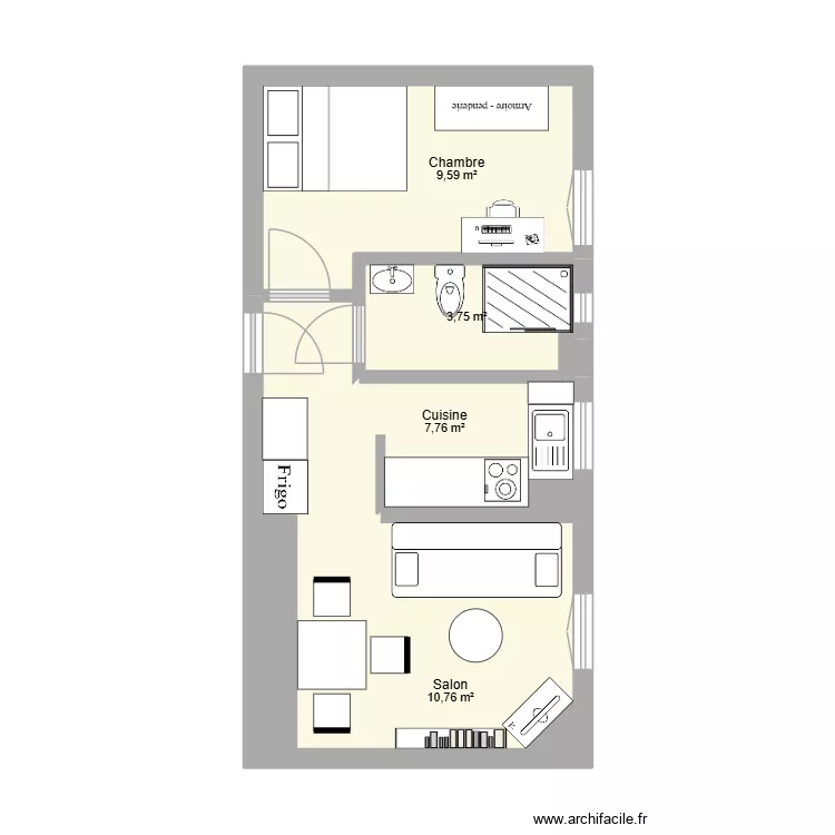 test. Plan de 8 et 33 m² test. Plan de 8 et 33 m²