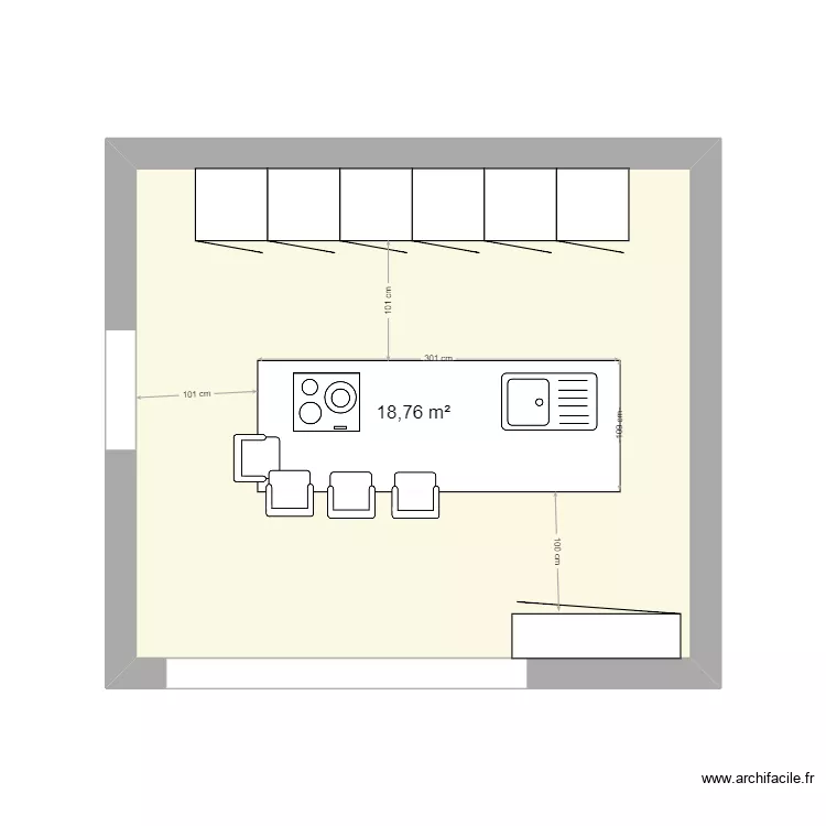 cuisine. Plan de cuisine. Plan de