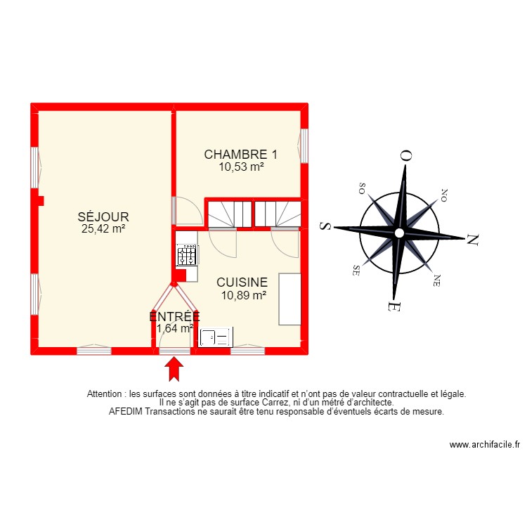 BI 20701 - . Plan de 26 pièces et 206 m2