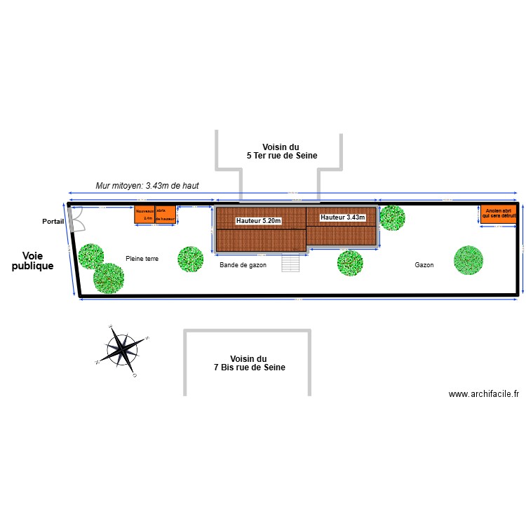Maison Le Vésinet. Plan de 0 pièce et 0 m2