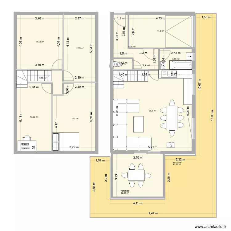 la grange4. Plan de la grange4. Plan de