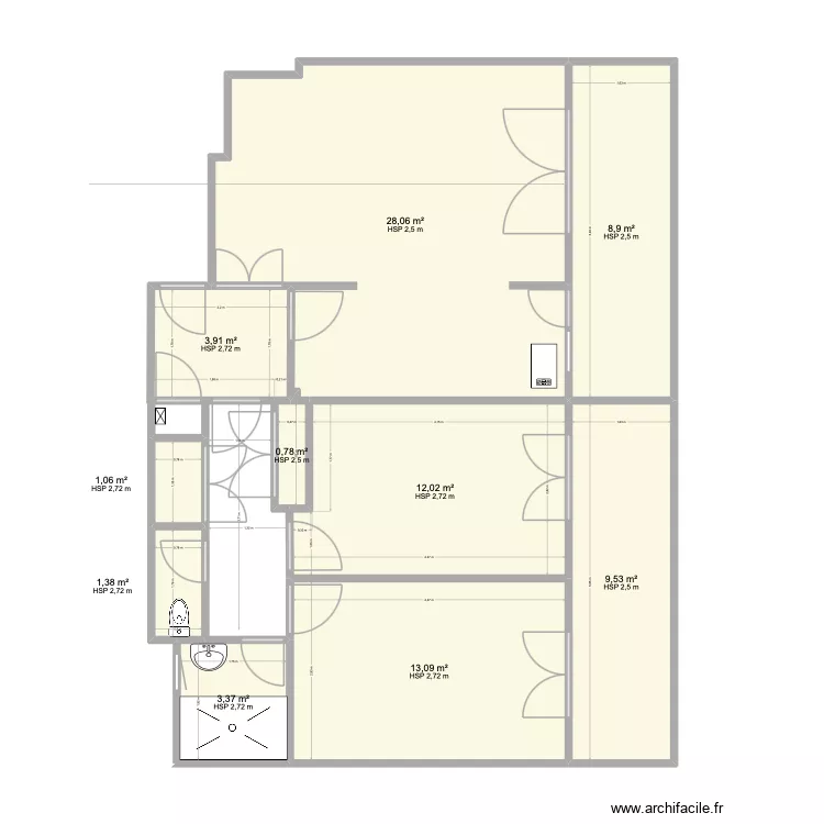 appart oran. Plan de 10 et 82 m² appart oran. Plan de 10 et 82 m²