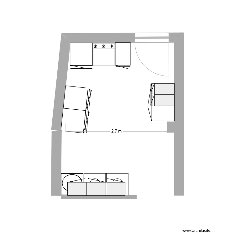 Royan buanderie. Plan de 0 pièce et 0 m2