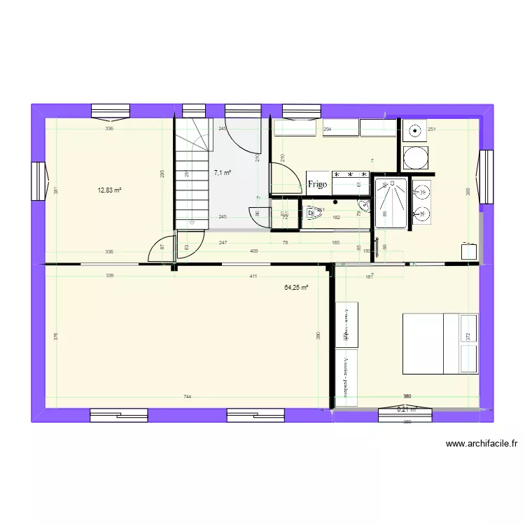 MAISON 21 01 2023. Plan de 