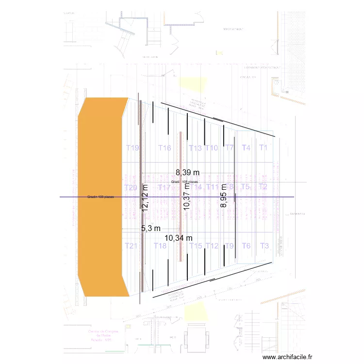 Plateau espace de jeu magie 2026. Plan de Plateau espace de jeu magie 2026. Plan de