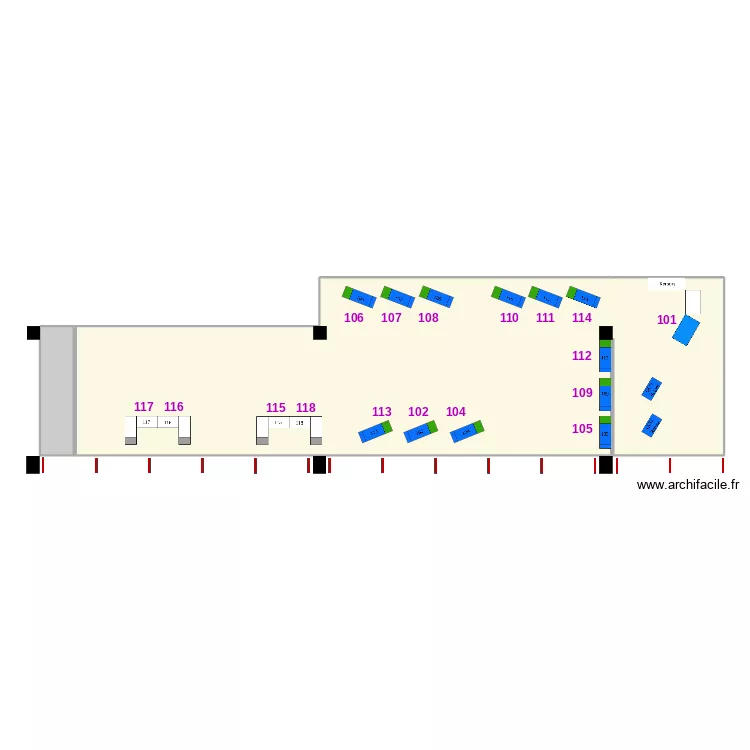 Plan KS/Accueil 2024. Plan de 