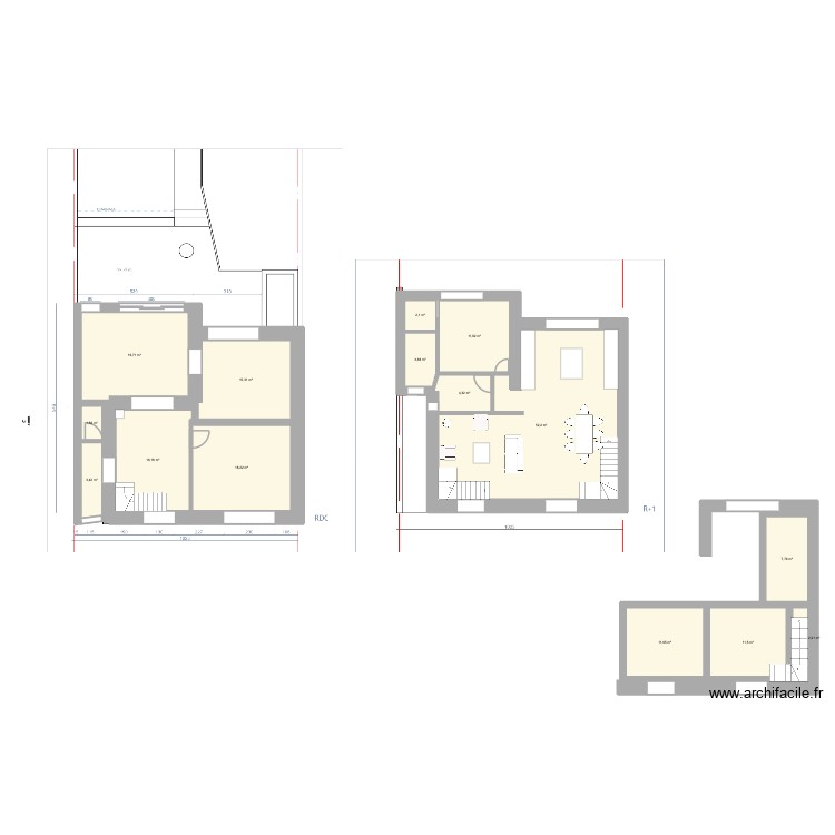 next. Plan de 0 pièce et 0 m2