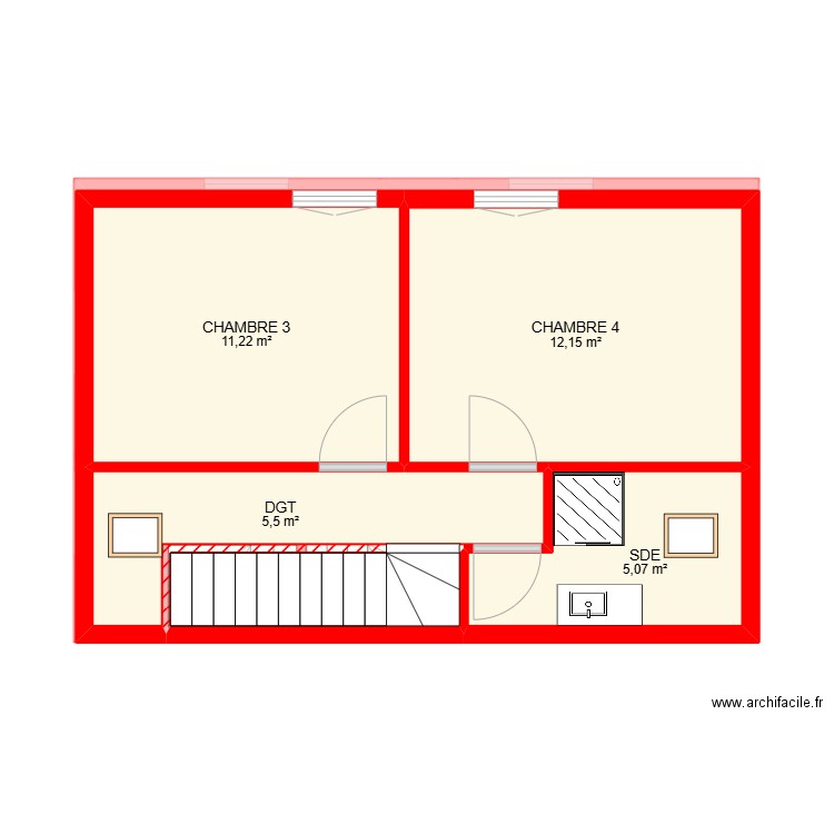 BI29118 -. Plan de 28 pièces et 241 m2