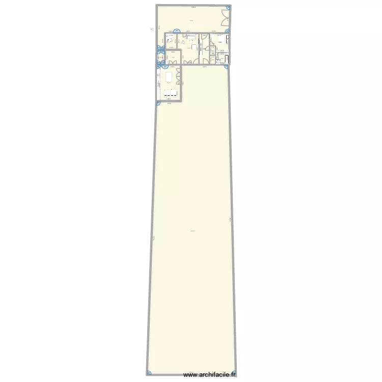 RDC_Raray_Extension jardin. Plan de 