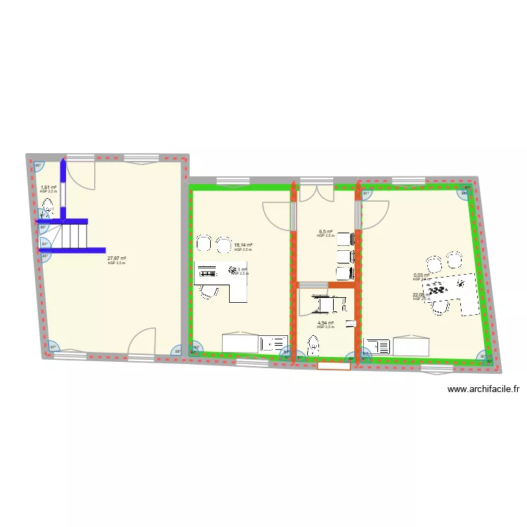 msp 3 DERNIERE VERSION. Plan de 8  et 126 m²