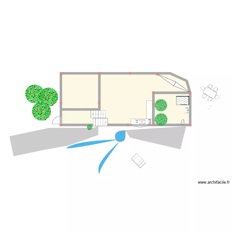 Bungalow Colibri V4. Plan de 4 et 79 m² Bungalow Colibri V4. Plan de 4 et 79 m²
