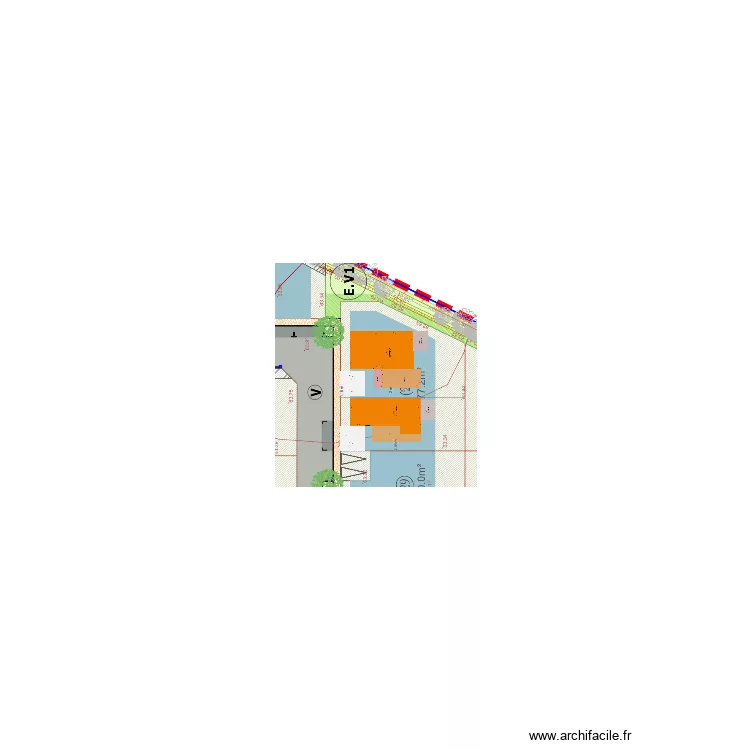 Beaufou - PSLA C1 - C2. Plan de Beaufou - PSLA C1 - C2. Plan de