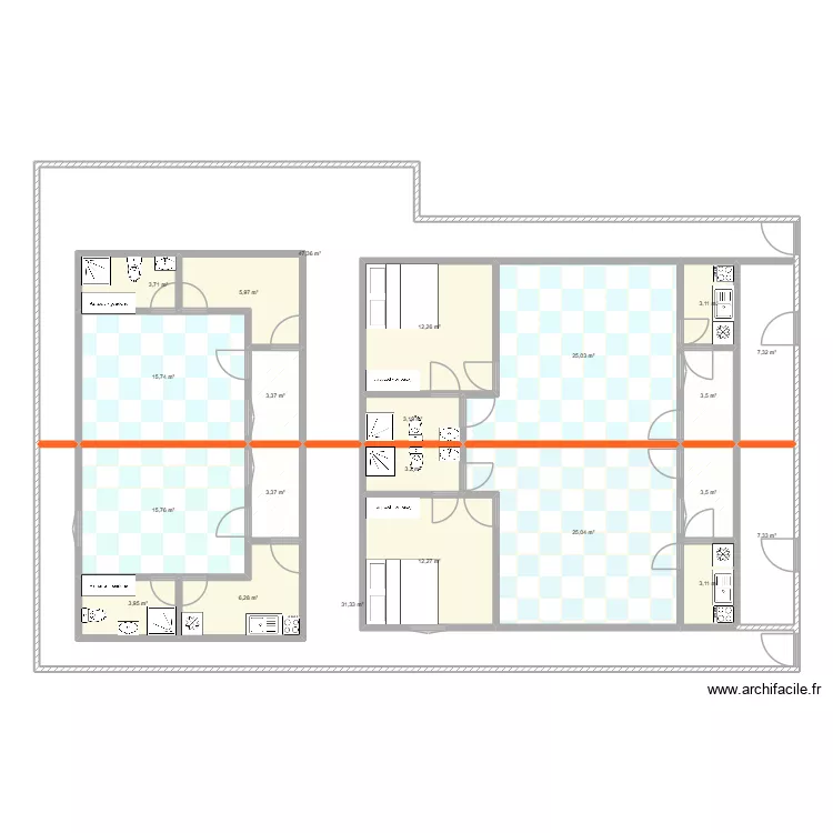 chantier II 2. Plan de 