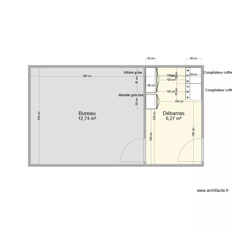 Cellier 2. Plan de 