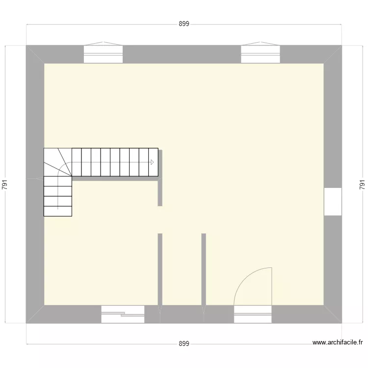 en face essai 2. Plan de 