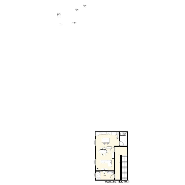 sandra. Plan de 0 pièce et 0 m2