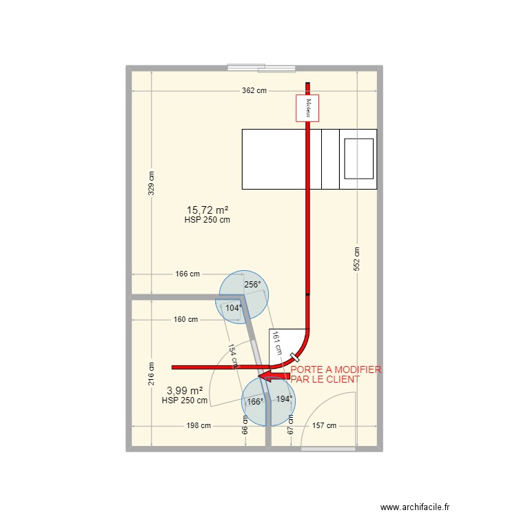 EHPAD SIMPLE  ITALIENNE. Plan de 0 pièce et 0 m2