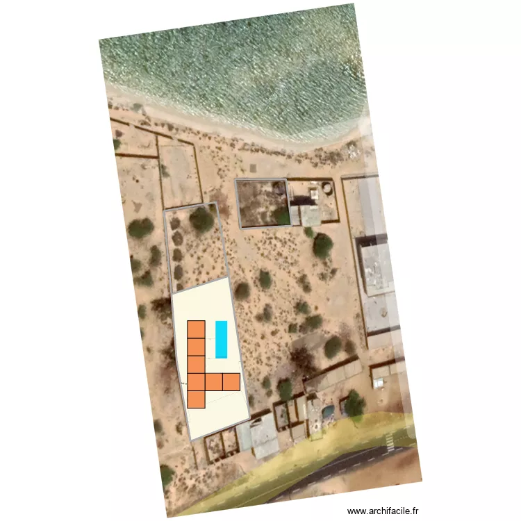 TARE. Plan de 3  et 1857 m²