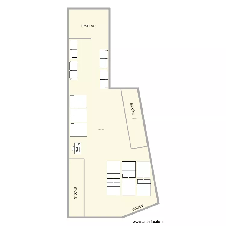 hall au sommeil. Plan de 0 pièce et 0 m2