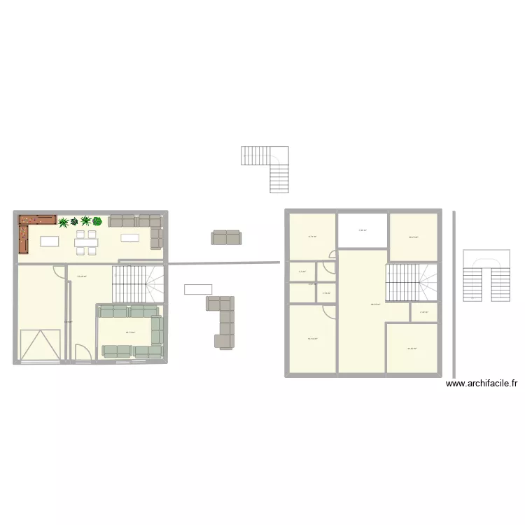 PRIVE 3. Plan de 13 et 189 m² PRIVE 3. Plan de 13 et 189 m²