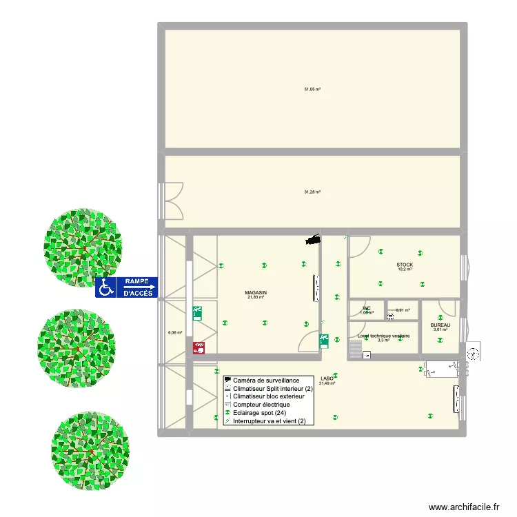 BOULANGERIE 2. Plan de BOULANGERIE 2. Plan de