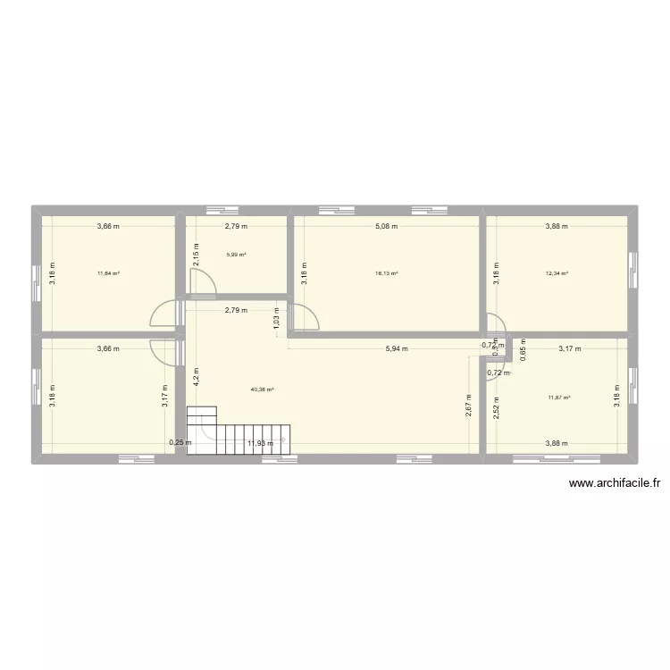 1ER Etage Douro-Douro. Plan de 1ER Etage Douro-Douro. Plan de