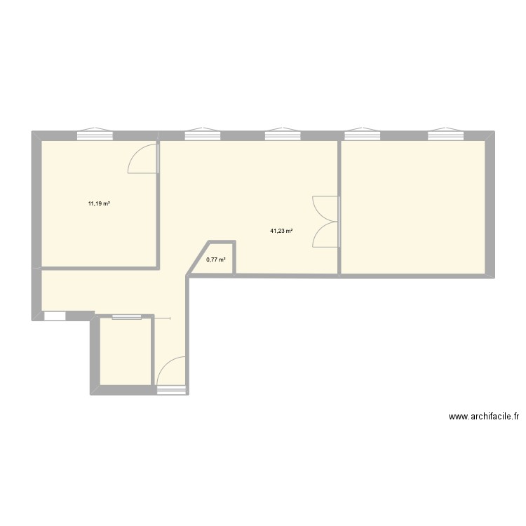31 Doudeauvillle. Plan de 0 pièce et 0 m2