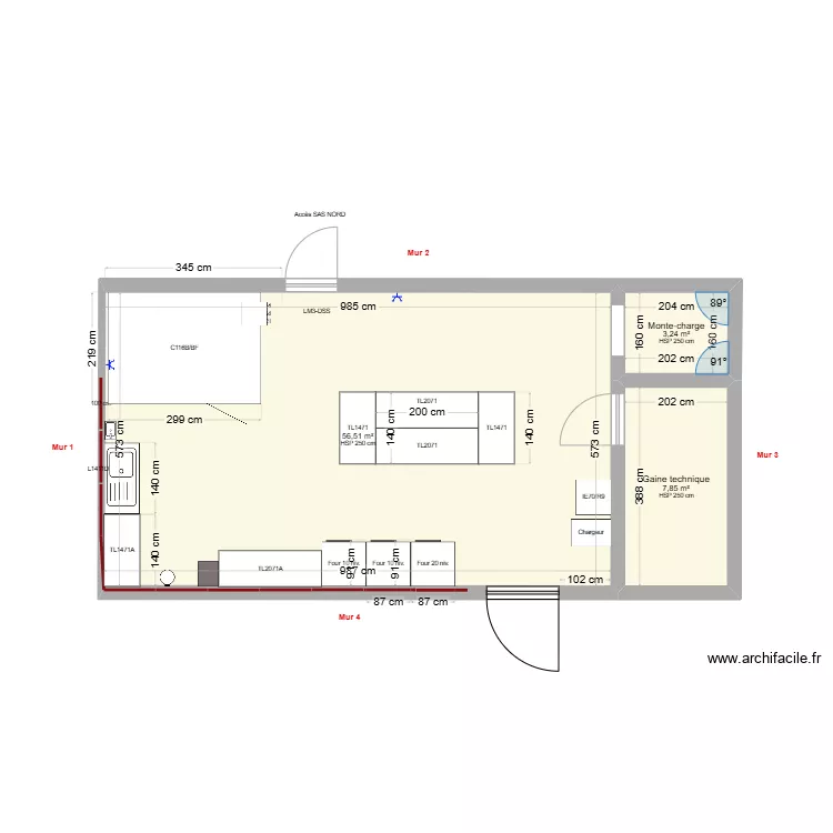 Raal rez gauche - Calpinage Inox. Plan de Raal rez gauche - Calpinage Inox. Plan de