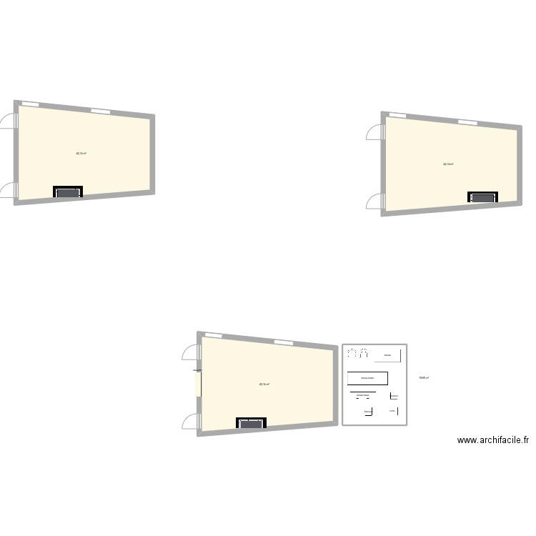 MA 5. Plan de 4 pièces et 146 m2