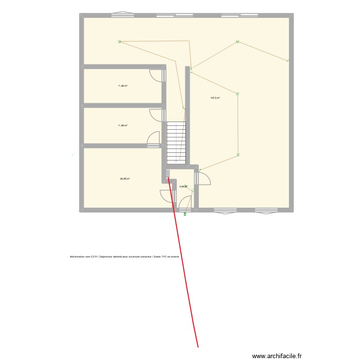 Isabelle. Plan de 0 pièce et 0 m2