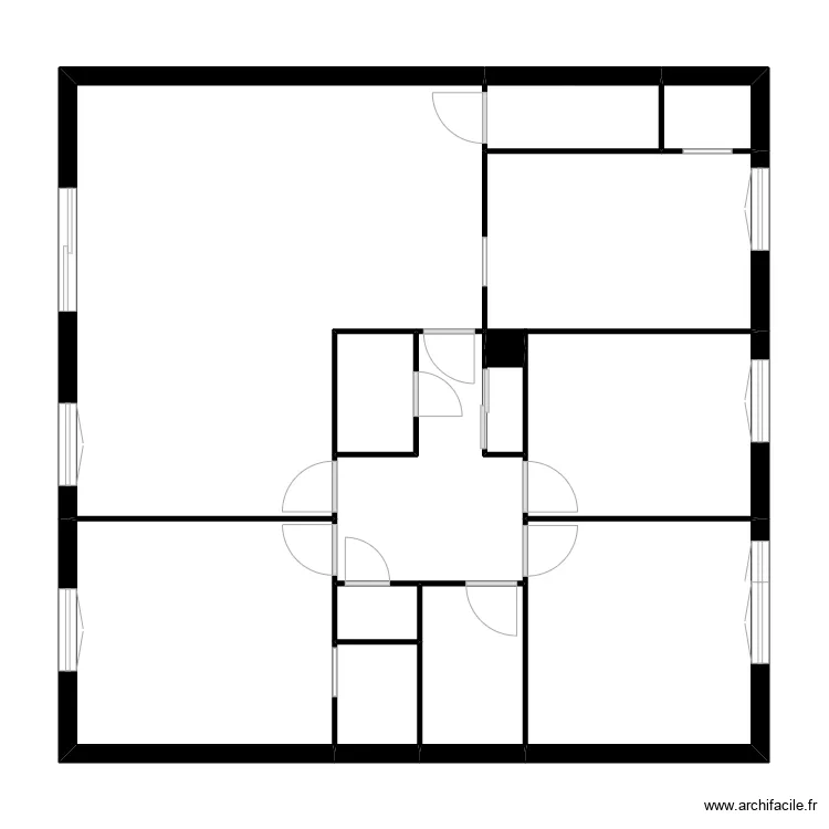 HENDRICH. Plan de 17  et 168 m²