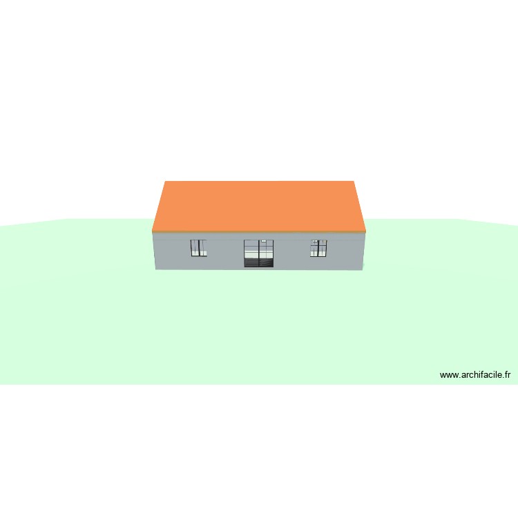 RDC Grande Grange BUN. Plan de 0 pièce et 0 m2