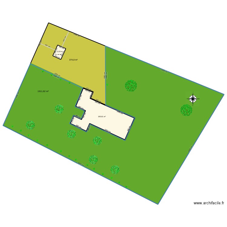 CAZALS. Plan de 0 pièce et 0 m2