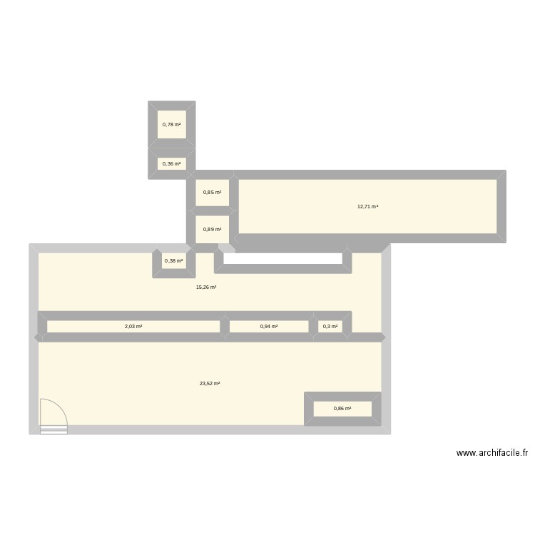 marie. Plan de 0 pièce et 0 m2