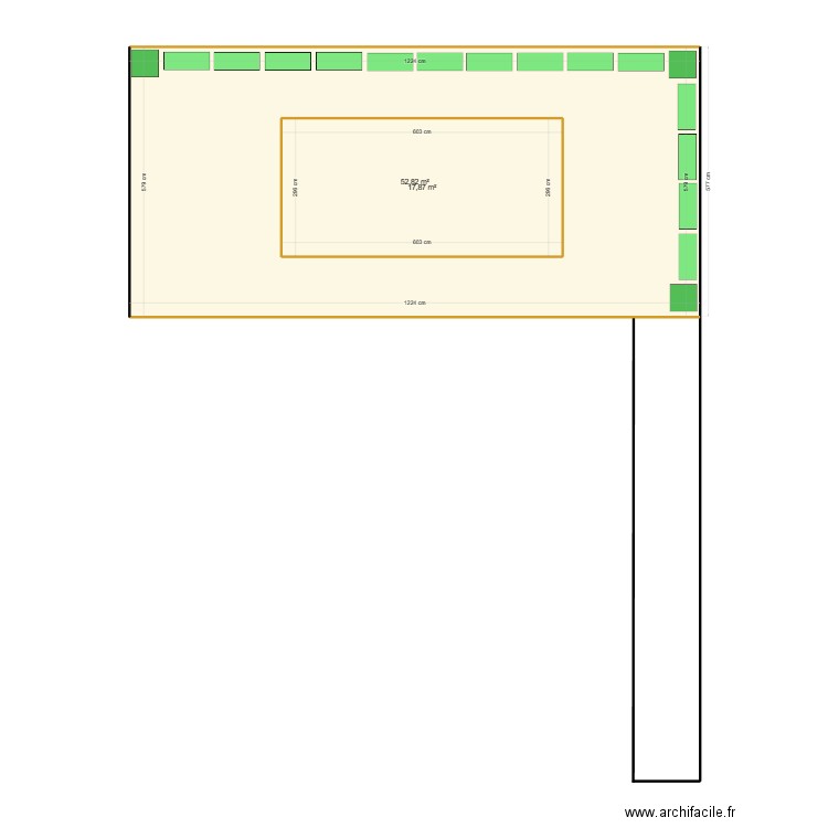 BULENS. Plan de 0 pièce et 0 m2
