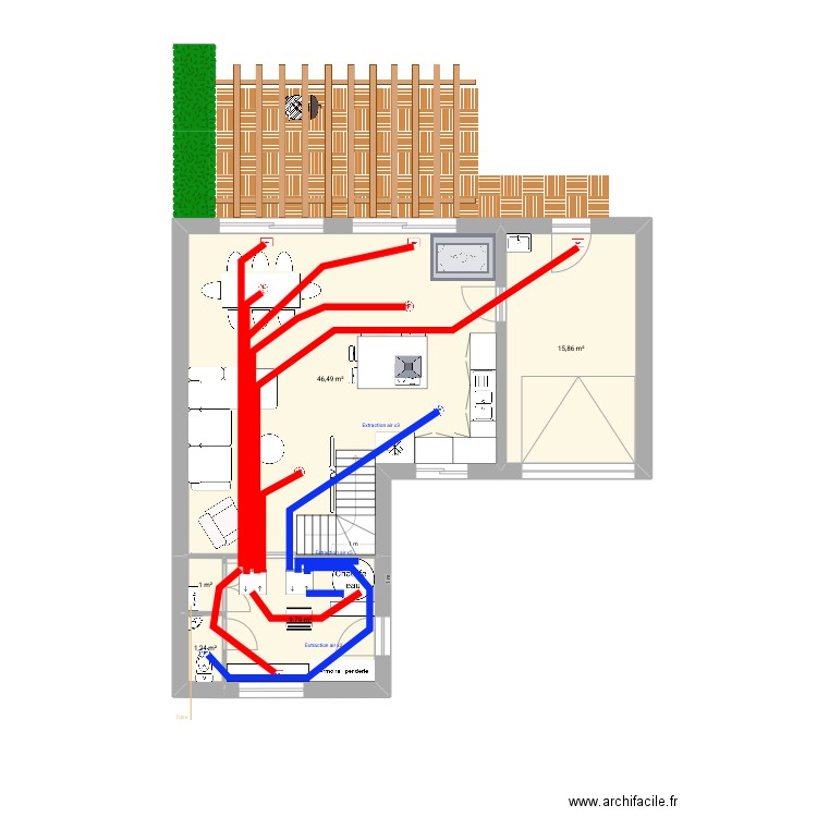 ChaLou_20250319. Plan de 18 pièces et 150 m2