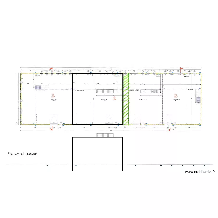 51531-croquis RDC et mezzanine. Plan de 51531-croquis RDC et mezzanine. Plan de