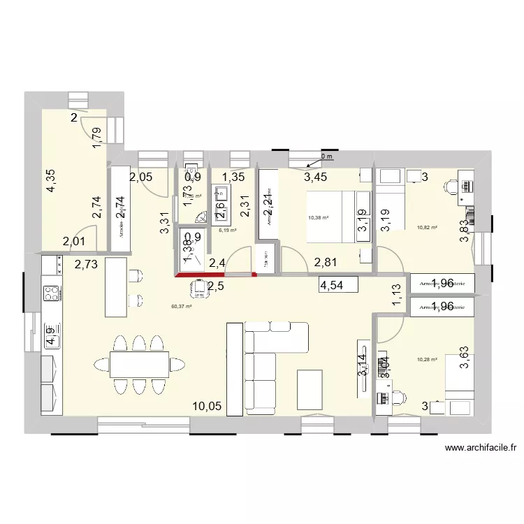 MAISON FANNY copie. Plan de 