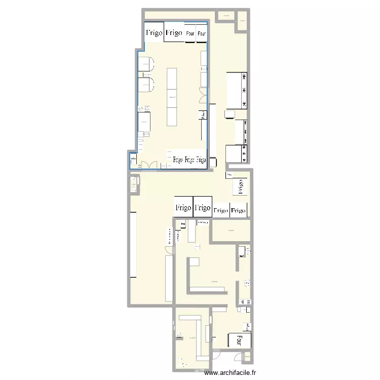 plan boulangerie maxime. Plan de 