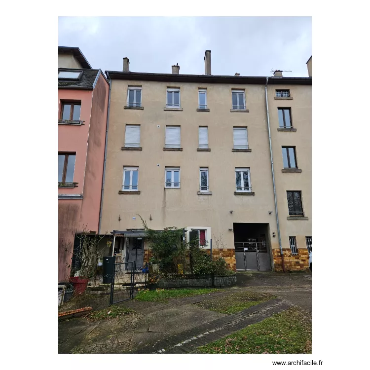 6A Cour toit terrasse. Plan de 