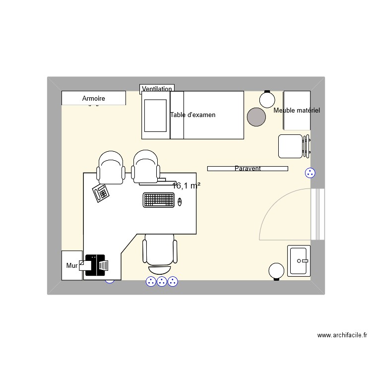 Cab1. Plan de 0 pièce et 0 m2