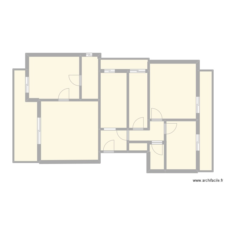 san sebastian. Plan de 12 pièces et 100 m2