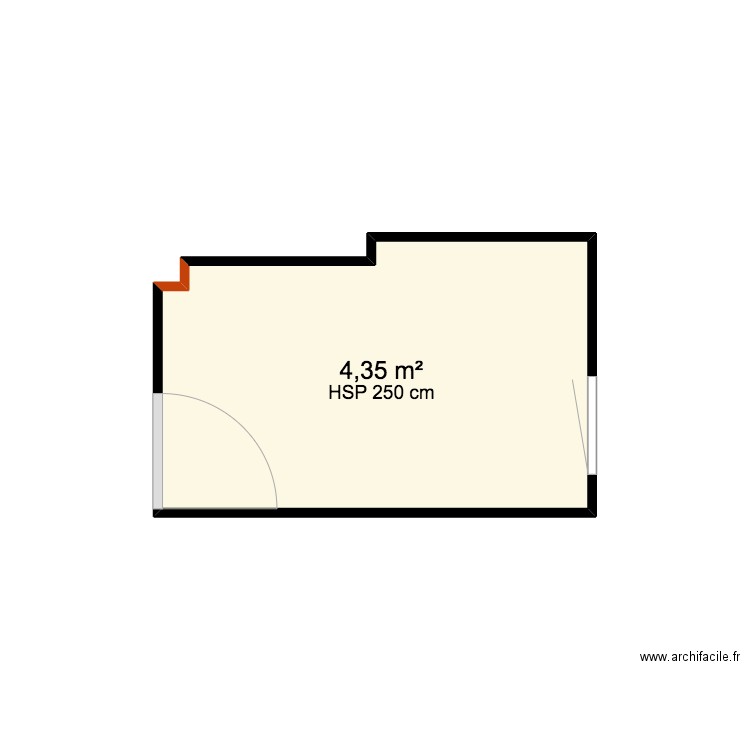 SDB cité Py vierge. Plan de 0 pièce et 0 m2