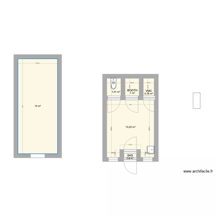 Hypoth&egrave;ses 82 FOLIE 2. Plan de 