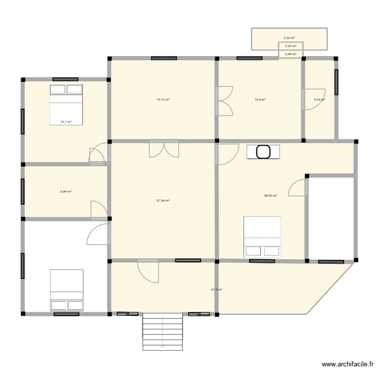 Plan de masse Evans.P. Plan de 0 pièce et 0 m2