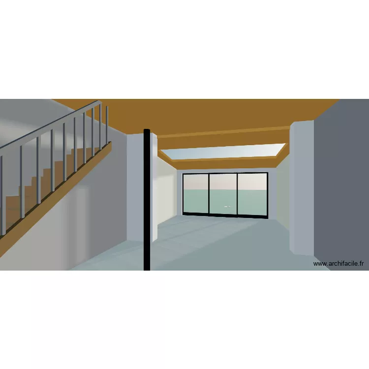 Projet 1 peint. Plan de 3 et 70 m² Projet 1 peint. Plan de 3 et 70 m²
