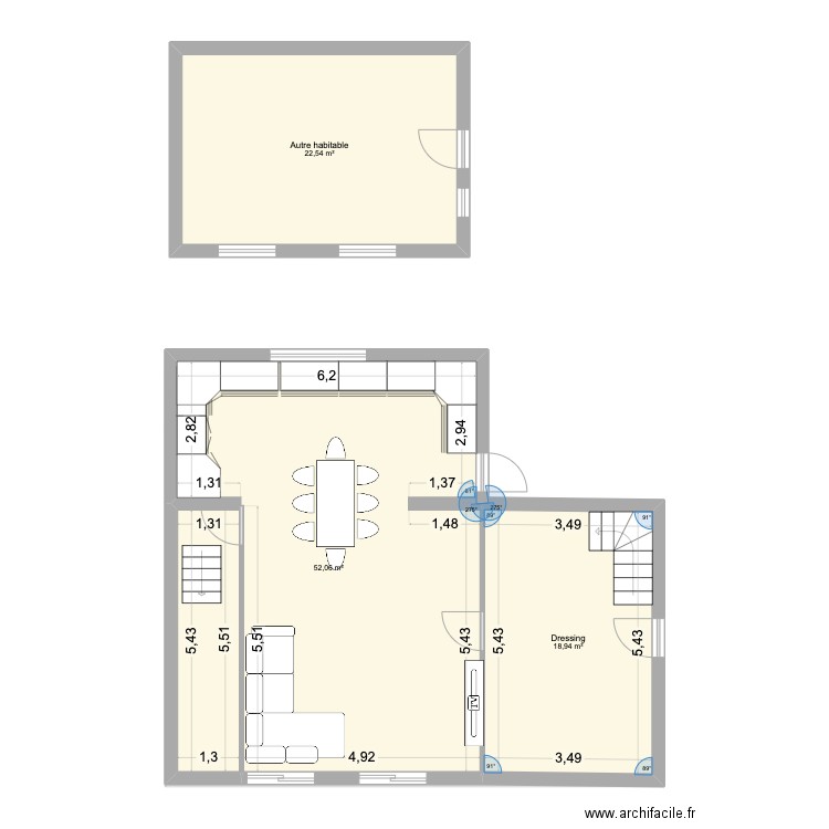 20RBP V2.0. Plan de 24 pièces et 315 m2